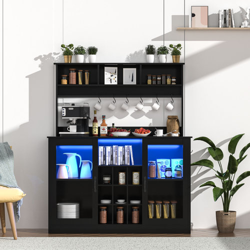 Black Home Bars & Bar Sets You'll Love Wayfair